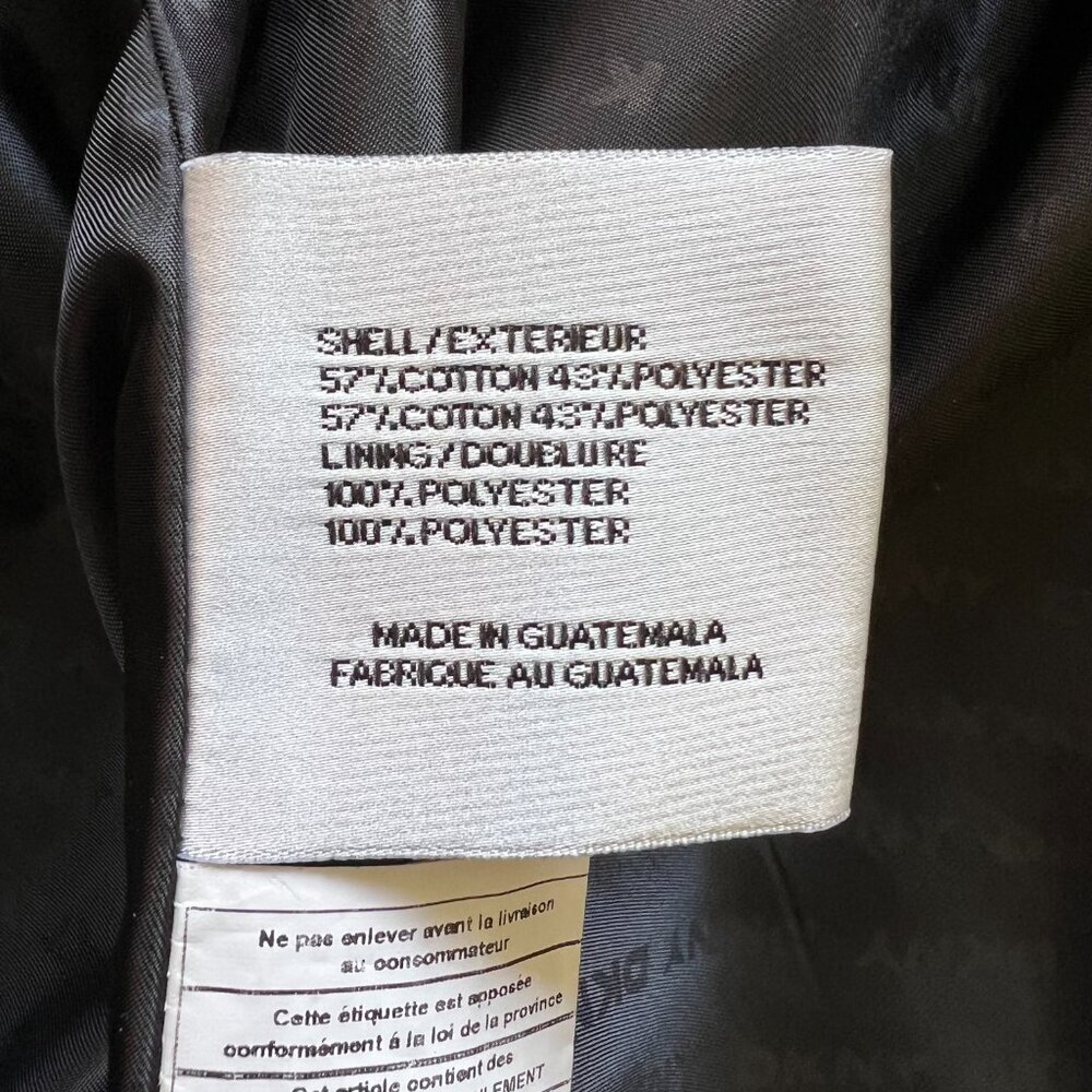 DKNY Black Trench Rain Jacket Double Breasted Lined Belted Classic L Outdoor - Picture 13 of 15